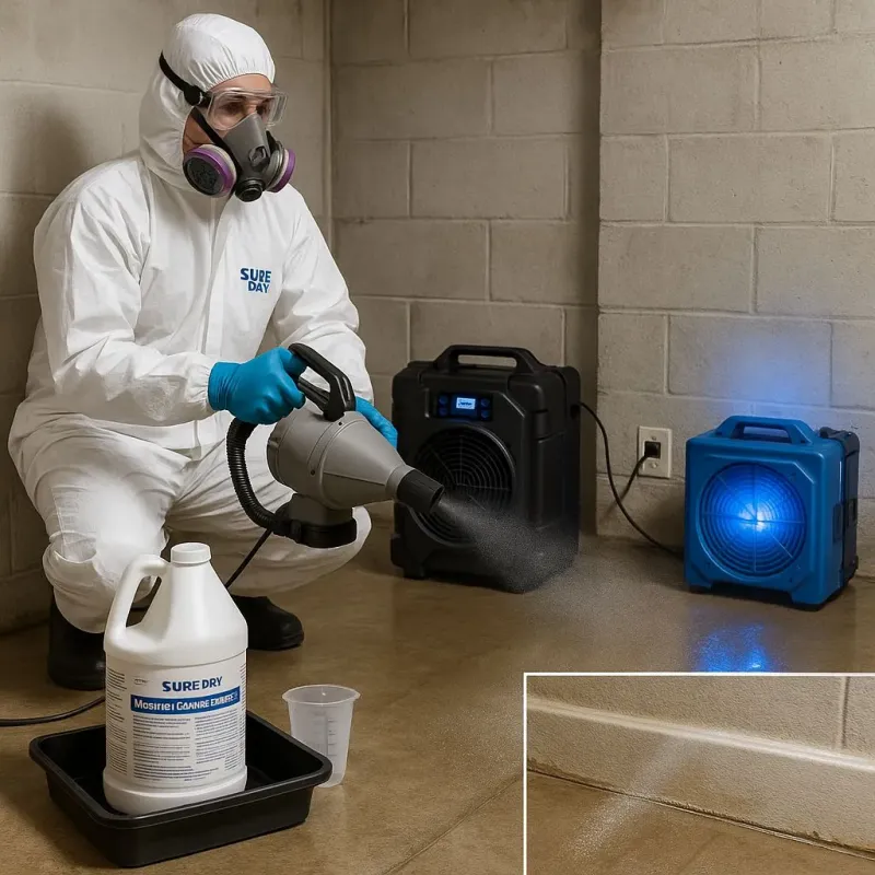 Sanitization and Odor Removal process in Wichita Falls, TX