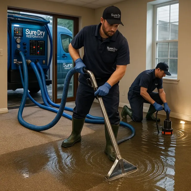 Water Extraction and Removal process in Wichita Falls, TX